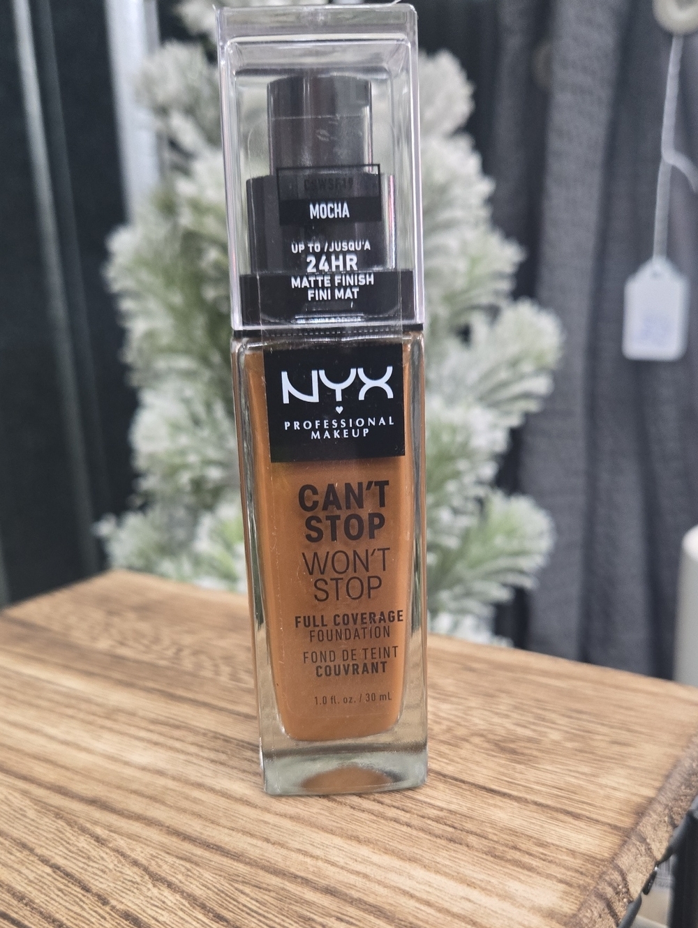 NYX Can't Stop Won't Stop Foundation — Mocha Warm Brown